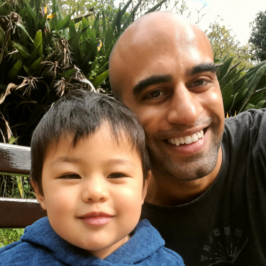 Man and boy